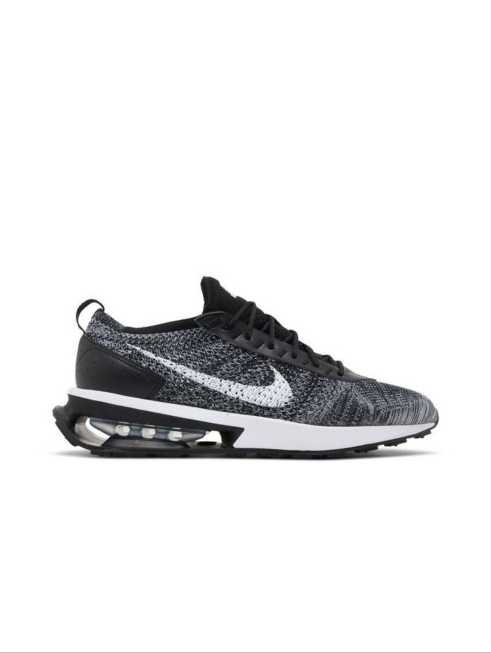 Nike Air Max Flyknit Racer Black White DJ6106-001 Men's 7M / Women's 8.5W NIB